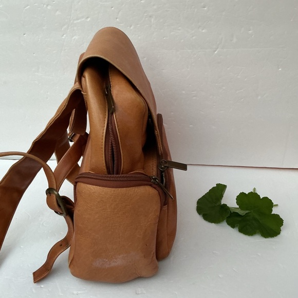 Genuine Leather Backpack - Picture 2 of 7
